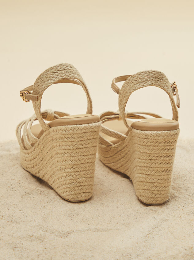 Skylar Espadrille Wedges Detail 4 - TULLABEE