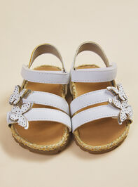 Sally Butterfly Toddler Sandal Detail 3 - TULLABEE