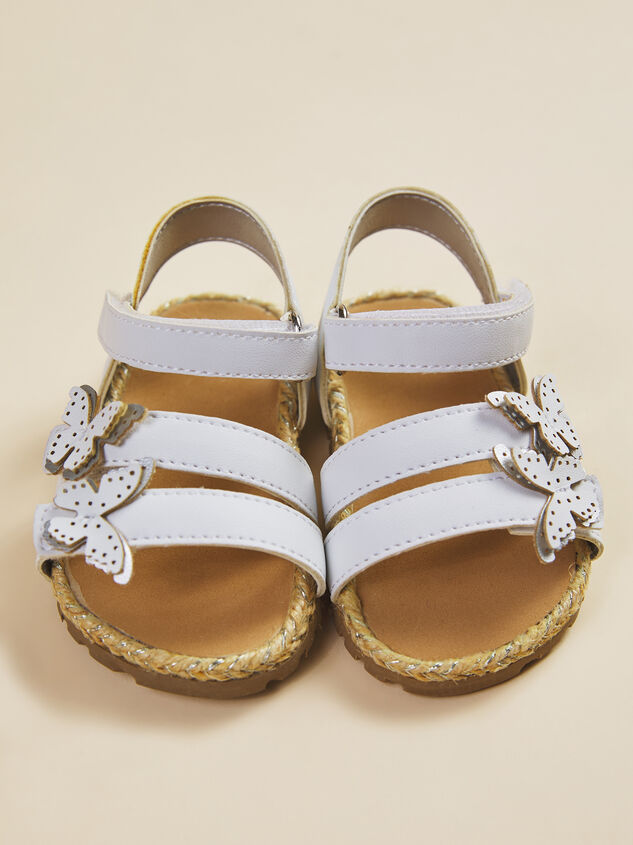 Sally Butterfly Toddler Sandal Detail 3 - TULLABEE