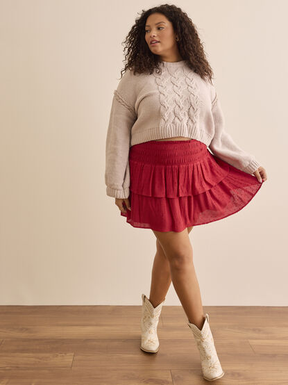 Nixi Clip Dot Skirt - TULLABEE