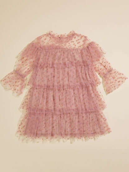 Elaine Heart Tulle Dress - TULLABEE