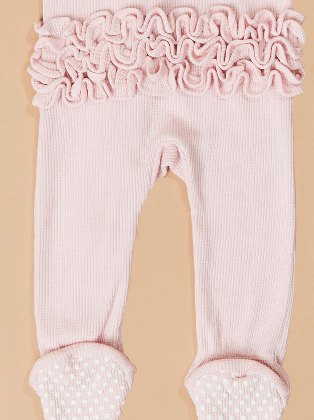 Ariel Ruffle Footie Detail 2 - TULLABEE