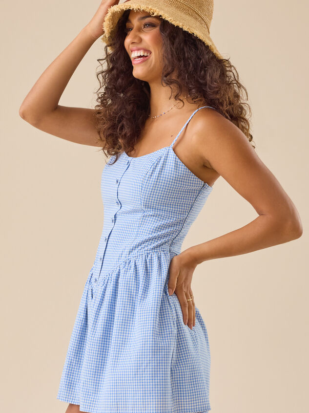 Emerie Drop Waist Romper Detail 2 - TULLABEE