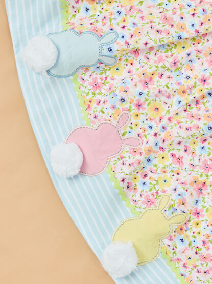 Bunny Balloons Twirl Toddler Dress - TULLABEE