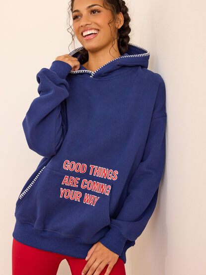 Good Things Are Coming Your Way Hoodie - TULLABEE
