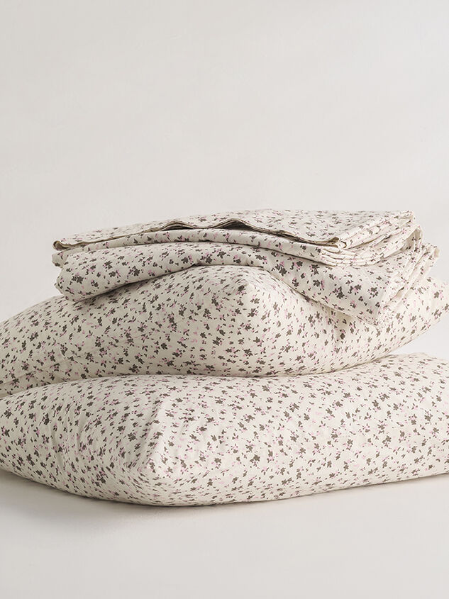 Petunia Cotton Sheet Set Detail 4 - TULLABEE