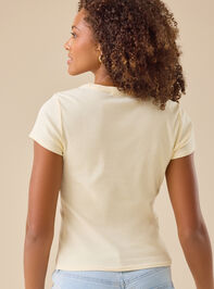 Friend in Jesus Baby Tee Detail 5 - TULLABEE