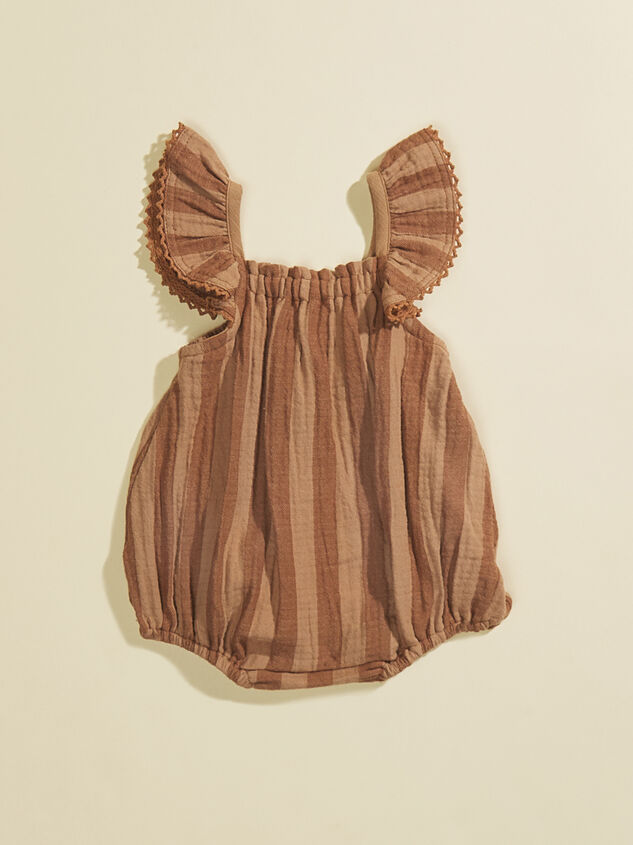 Bonnie Baby Ruffle Bodysuit by Quincy Mae Detail 1 - TULLABEE