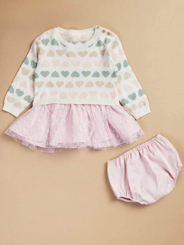 Bridget Heart Sweater and Bloomer Set - TULLABEE