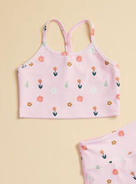 Macie Floral Athletic Tank - TULLABEE