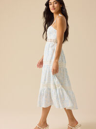 Sharen Floral Maxi Dress Detail 3 - TULLABEE