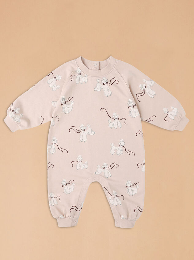 Poodles Raglan Jumpsuit by Rylee + Cru - TULLABEE