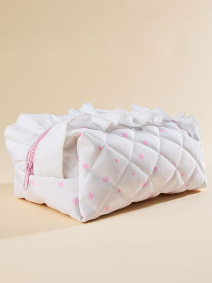 Frosted Flurries Makeup Bag - TULLABEE