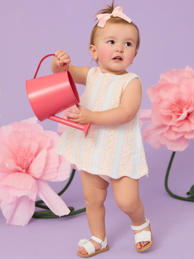 Vivian Floral Open Back Top and Bloomer Set - TULLABEE