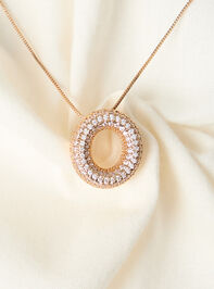 18K Gold Monogram Charm Necklace - O - TULLABEE