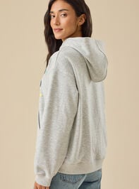 The Empire State Icons Hoodie Detail 5 - TULLABEE