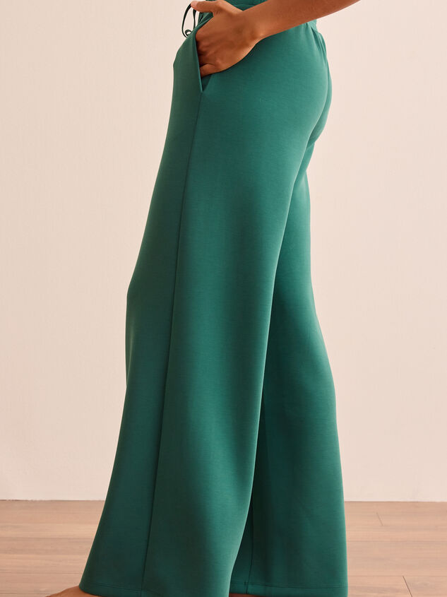 Supersoft Wide Leg Pants Detail 3 - TULLABEE