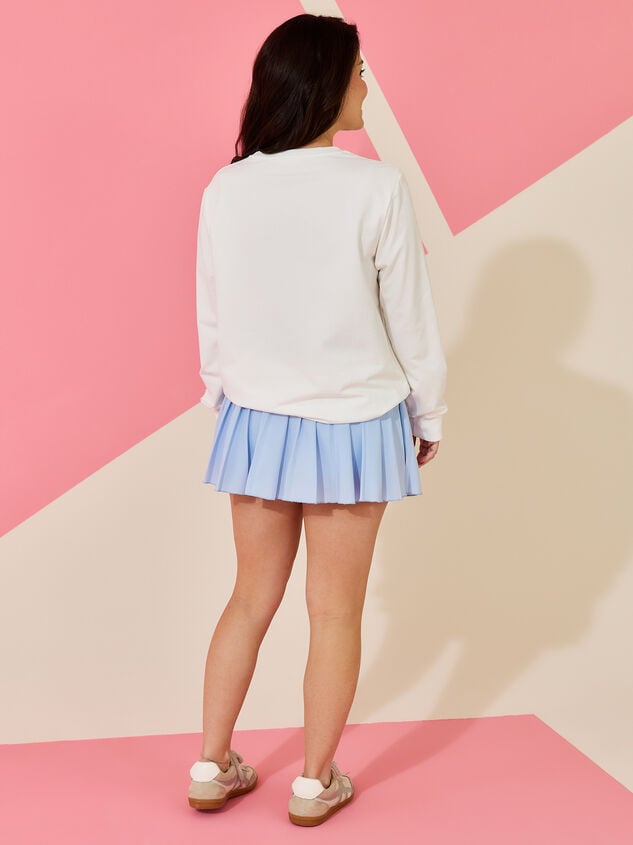 Lilly Bow Mama Sweatshirt Detail 5 - TULLABEE