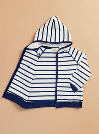 Chase Striped Jacket Detail 3 - TULLABEE