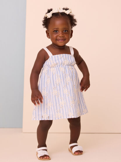 Ana Paisley Baby Dress - TULLABEE