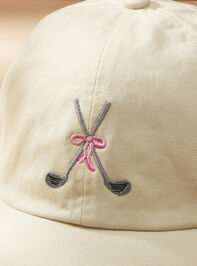 Golf Baseball Cap Detail 2 - TULLABEE