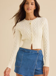 Francesca Denim Overlay Skort - TULLABEE