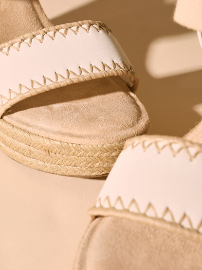 Elizabeth Stitched Wedges - TULLABEE