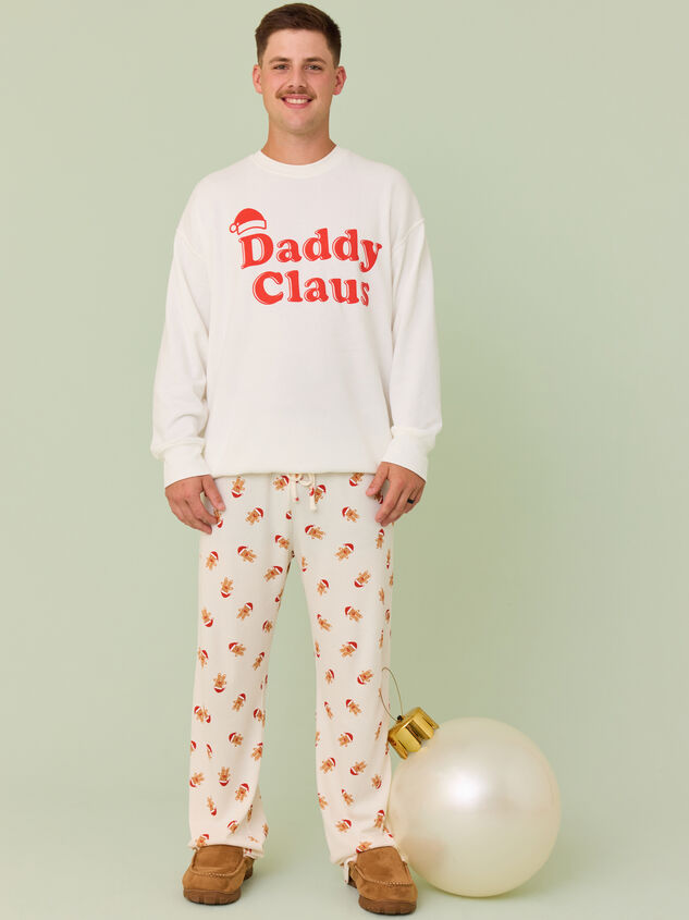 Daddy Claus Sweatshirt Detail 2 - TULLABEE