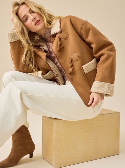 Aven Suede Jacket - TULLABEE