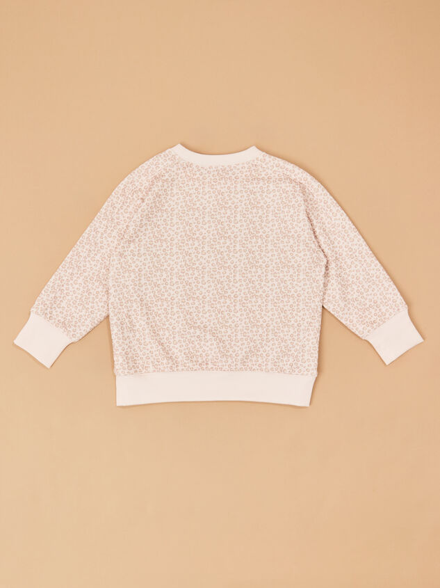 Lilah Leopard Pullover Detail 4 - TULLABEE