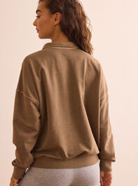 LA Quarter Snap Pullover Detail 4 - TULLABEE