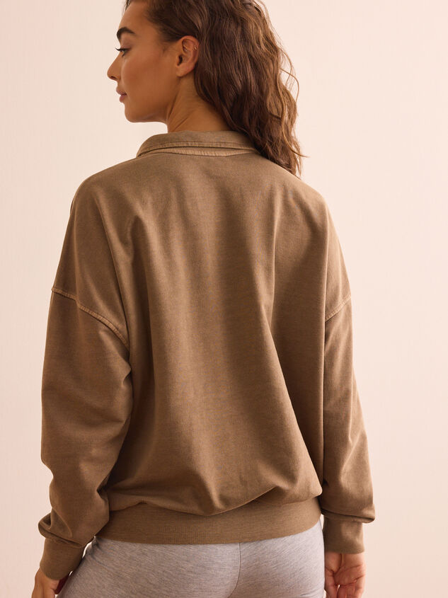 LA Quarter Snap Pullover Detail 4 - TULLABEE