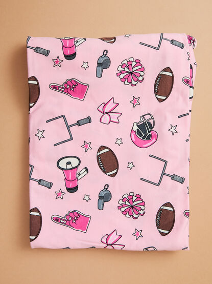 Kickoff Kisses Swaddle - TULLABEE