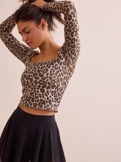 Studio Balance Leopard Long Sleeve - TULLABEE