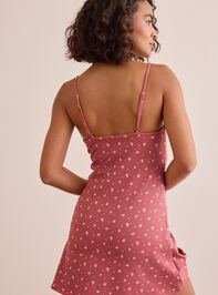 Rose Bloom Floral Dress Detail 5 - TULLABEE