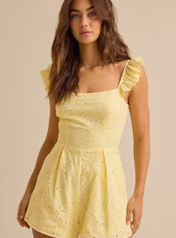 Naomi Eyelet Romper - TULLABEE