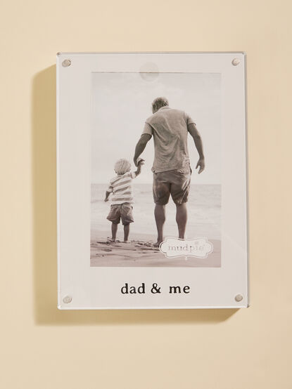 Dad Handprint Frame by Mudpie - TULLABEE