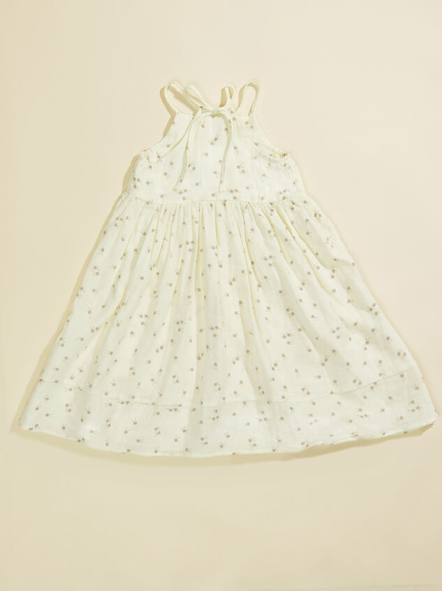 Ava Blue Daisy Dress by Rylee + Cru Detail 2 - TULLABEE