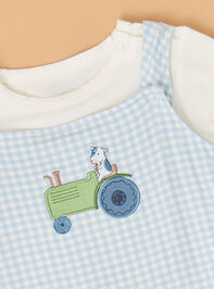 Archer Gingham Shortall Detail 2 - TULLABEE