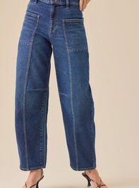 Freya Sailor Barrel Jeans Detail 2 - TULLABEE