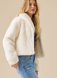 Savanna Fur Jacket Detail 3 - TULLABEE