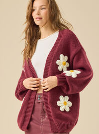 Josie 3D Flower Cardigan - TULLABEE