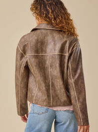 Marken Leather Jacket Detail 6 - TULLABEE