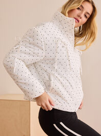 Spot on Puffer Jacket Detail 3 - TULLABEE