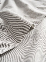 Thistle Cotton Sheet Set Detail 3 - TULLABEE