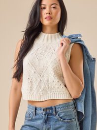 Azalea Mock Neck Vest - TULLABEE