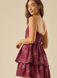 Henretta Strapless Mini Dress Detail 4 - TULLABEE