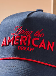 American Dream Trucker Hat Detail 2 - TULLABEE