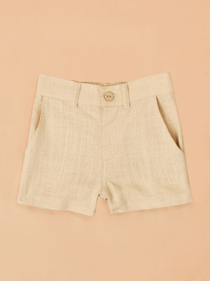Rowan Linen Shorts - TULLABEE