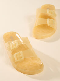 Glimma Jelly Buckle Sandal - TULLABEE